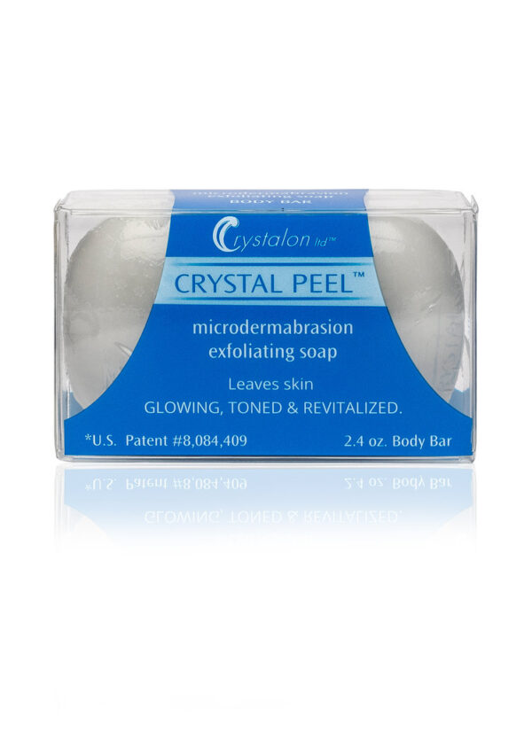 CRYSTAL PEEL MICRODERMABRASION EXFOLIATING SOAP BAR - TRAVEL 2.4 OZ